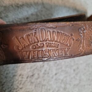 Jack Daniel's Brown Leather Belt